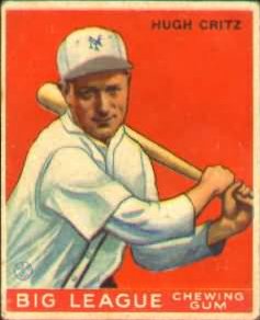 #3 Hughie Critz