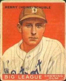 #4 Heinie Schuble