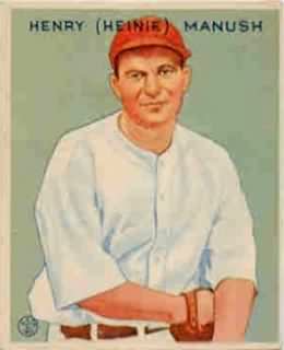#107 Heinie Manush