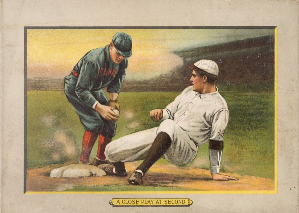 #49 A Close Play At Second